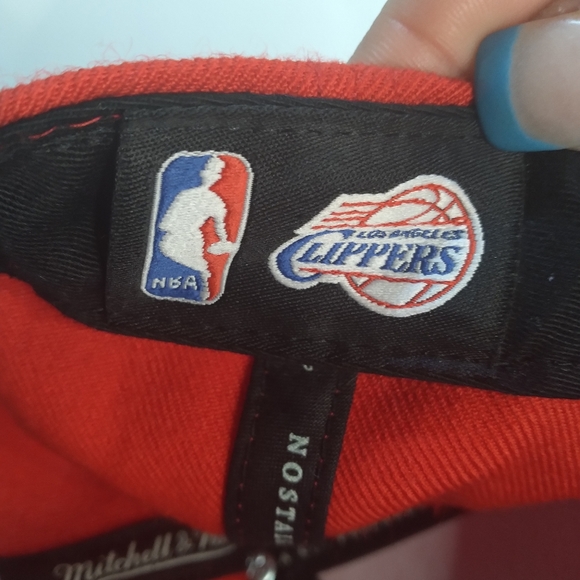 Mitchell & Ness Los Angeles Clippers NBA Current Title Snapback Cap - Picture 8 of 9